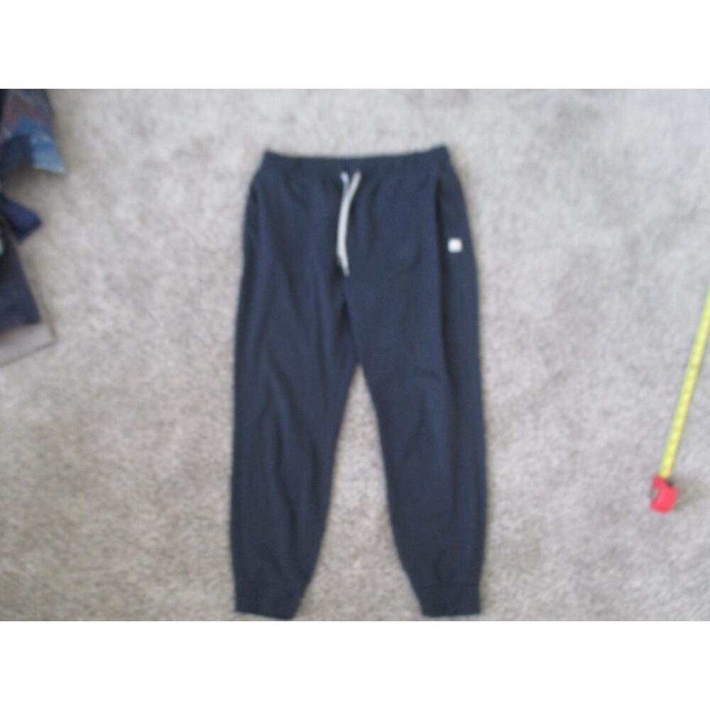 Vuori Mens Performance Pants Medium Black Stretch Athletic Workout Running